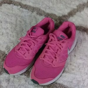 Bright Pink Nike Shoes